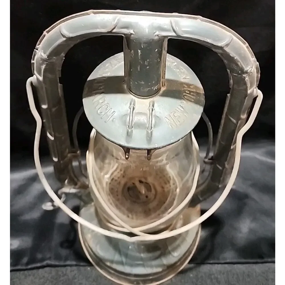 Vtg Dietz Hy Lo Karosene Lantern Fitzall 2H Loc Nob Globe New York USA Monarch